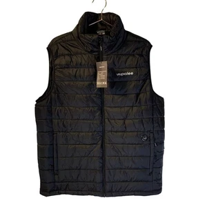 Uupalee Men's Heated Puffer Vest Size XL NEW Black NO Battery Gorpcore Outdoors - Picture 1 of 9