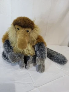 Proboscis Monkey Plush Conservation Collection Wildlife Artists 15" Vintage 1995 - Picture 1 of 4