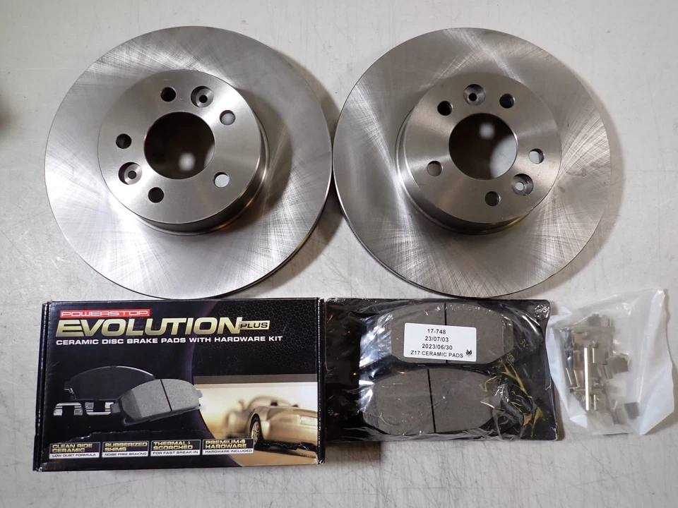 POWER STOP KOE1335 Disc Brake Kit Front Pads Fits Ford Crown Victoria 1996-2002 Foto 1 de 4