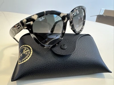Óculos de sol Ray-Ban Wayfarer Way RB 2241 1333/71 preto cinza Havana 54mm #O99 - Imagem 1 de 4