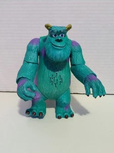 🧟 TALKING 2001 Hasbro Monsters Inc Sully 6" Hard Plastic Voice Gift Pixar Movie - Picture 1 of 6
