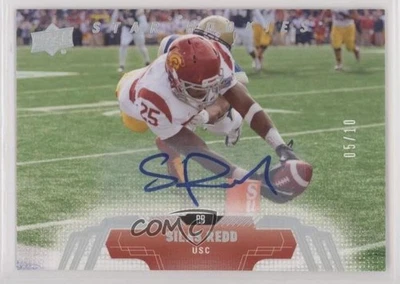 2014 Upper Deck Star Rookies Silver Spectrum /10 Silas Redd #183 Rookie Auto RC - Image 1 of 2