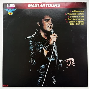 Elvis Presley Maxi 45 Tours Jailhouse Rock 5 Track Collectible Mini Vinyl Album - Imagen 1 de 3
