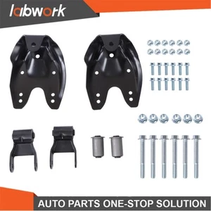 Labwork New Rear Leaf Spring Hanger Bracket Kit For Dodge Dakota 4WD 1997-2004 - Zdjęcie 1 z 11
