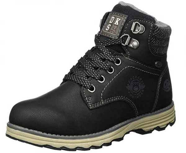 Dockers Kinder Schuhe Stiefel Winterschuhe Boots 41TE702-650100 (Schwarz) - Bild 1 von 1
