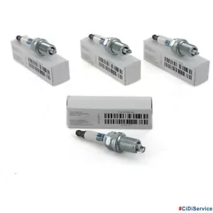 Kit 4 Candele Originali GM 25194155 Opel Adam Corsa E 1.4 Corsa D 1.2 LPG / GPL - Imagen 1 de 3