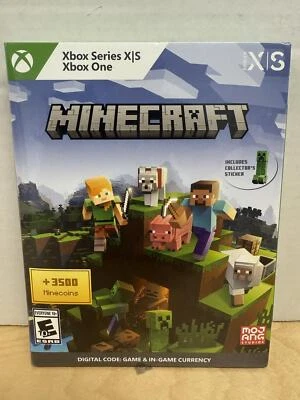 Minecraft Xbox Series X|S Xbox One | 3500 Minecoins & Digital Code With Sticker - Image 1 of 4