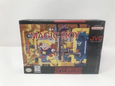 Magic Boy (1996) - Super Nintendo Snes - Brand New & Sealed - RARE WATA READY - Image 1 of 4