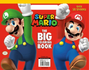 Super Mario: The Big Coloring Book (Nintendo®) (Paperback)