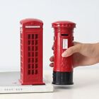 Vintage Phone Booth Coin Bank London Telephone Box Statue  Bar