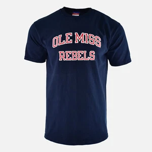 Ole Miss Rebels College Champion Sportswear Athletic Script Logo Tee Shirt - L - Picture 1 of 5