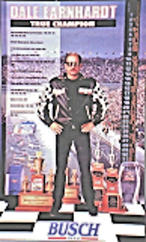 Dale Earnhardt "True Champion" - 16" x 25" Poster in NEW, UNUSED, MINT Condition Cover