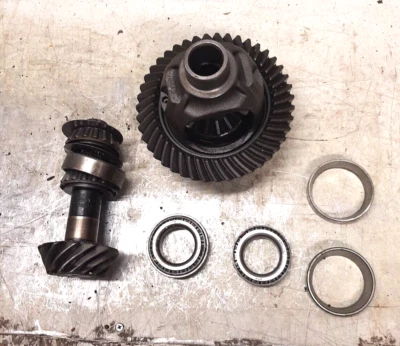 Jeep Wrangler YJ Dana 30 anillo diferencial delantero piñón portador conjunto de engranajes 3:07 #2 Foto 1 de 4