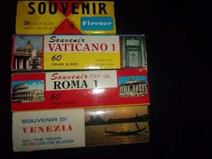 DIAPOSITIVAS DE COLOR KODAK- FLORENCIA, ROMA 1, VENECIA Y VATICANO 1 - Imagen 1 de 1