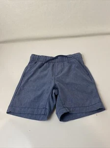 Old Navy Built In Flex Jogger Tech Shorts Boys XS 5 Blue Dry Quick - Picture 1 of 12