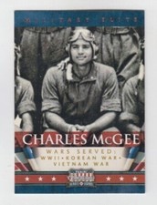 Charles McGee 2012 PANINI AMERICANA HEROES & LEGENDS MILITARY ELITE CARD #1