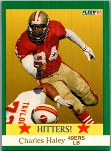 1991 Fleer #403 Charles Haley - Picture 1 of 2