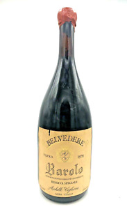 Vintage Vino Rosso  Barolo Riserva 1978 Belvedere Viglione  Jerobam 3L 13,50%