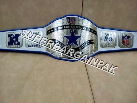 Dallas Cowboys championship belt 4mm Brass Cover