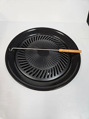 Stovetop Grill Indoor Smokeless Outdoor Kitchen Top For Stove Pan Gas bbq top! - Image 1 of 4