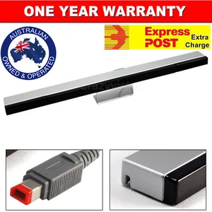 New Wired Infrared Motion Sensor Bar with Stand for Nintendo Wii Wii U Console - Picture 1 of 8