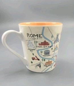 "Anne was Here" Rome Mug 16 oz. With Roman Landmarks!   - Picture 1 of 7
