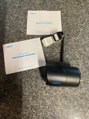 Reolink  3MP Security Camera WiFi 2-Way Audio Argus Eco WITH SOLAR PANEL - Image 1 of 4