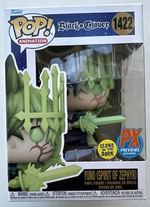 Funko POP! Trébol Negro Yuno con Espíritu de Céfiro 1422 Brillo con Protector - Imagen 1 de 7