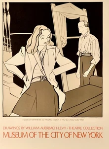 1977 / ORIGINAL POSTER / TALLULAH BANKHEAD / NEW YORK CITY MUSEUM / 1st Edition - Imagen 1 de 3