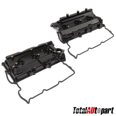 2x Cubierta de válvula de motor de conductor y pasajero para Nissan Pathfinder 2002-2004 INFINITI Foto 1 de 4