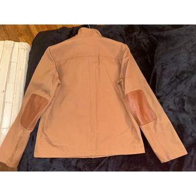 CHAQUETA CARGO UTILITARIA DE LONA DE ALGODÓN COLECCIÓN COLE HAAN BOLSILLOS PARCHES EN EL CODO M Foto 1 de 4
