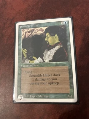 MTG Serendib Efreet. Revised.  - Image 1 of 3