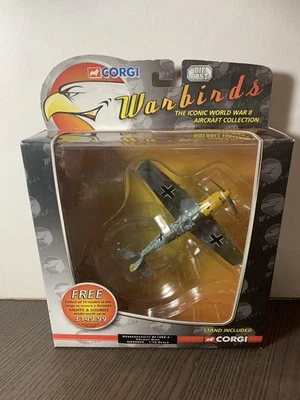 RARE NEW CORGI Warbirds Series 1 WB99604 Messerschmitt BF109E-4 Helmut Wick 1:72 - Image 1 of 4