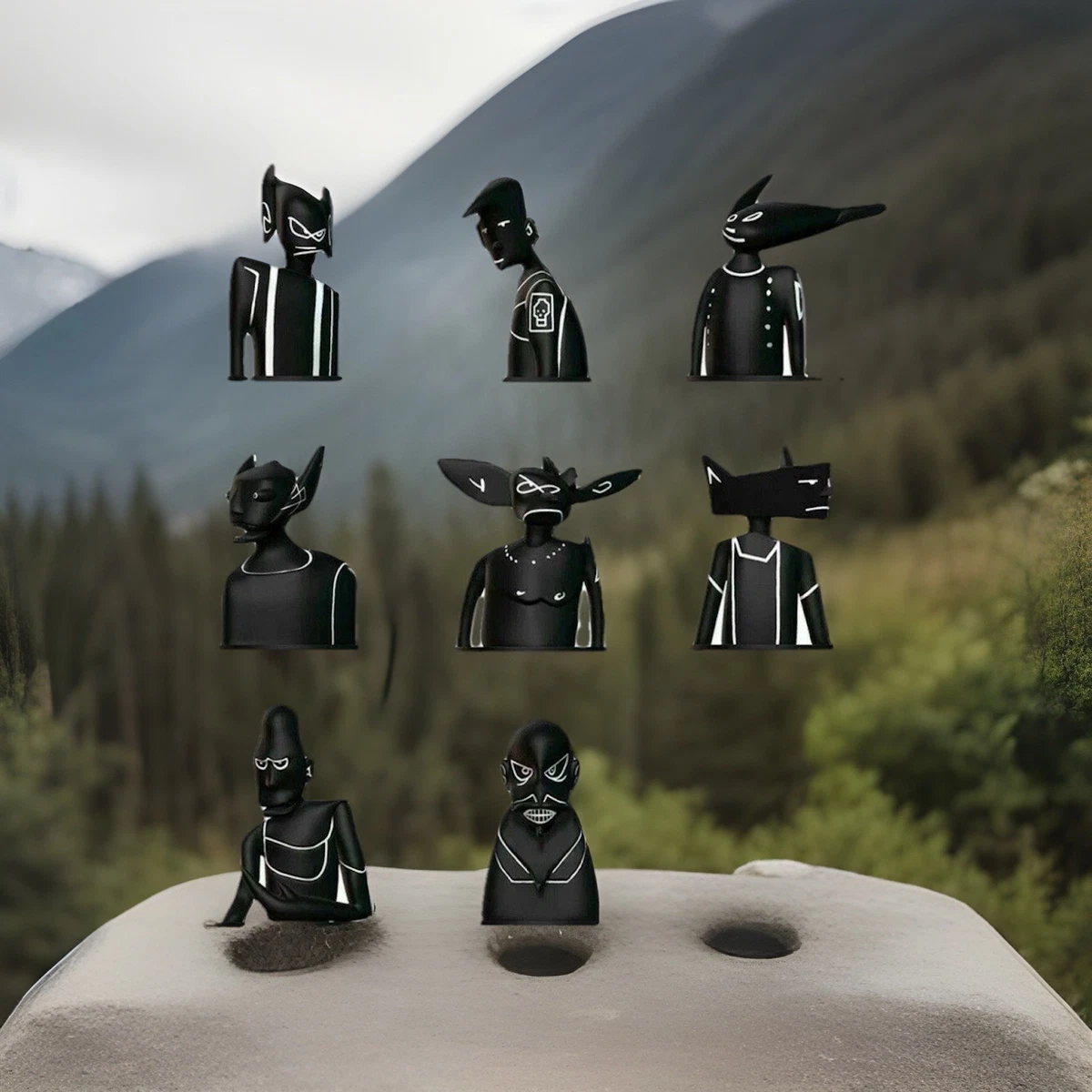 Futura Laboratories In Designer & Urban Vinyl Action Figures for