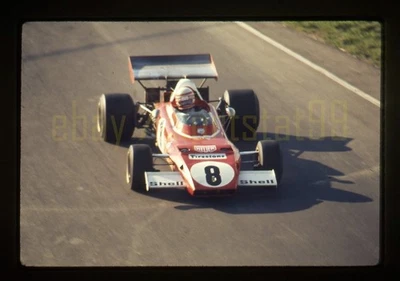Clay Regazzoni #8 Ferrari 312 - 1972 US Grand Prix Watkins Glen - Vtg Race Slide - Image 1 of 3