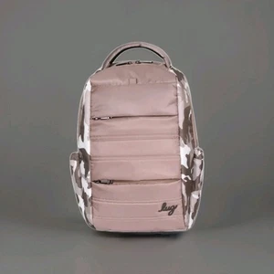 Lug Hopper Backpack Color-Blocked Camo Taupe NWT - FREE SHIP - Picture 1 of 11