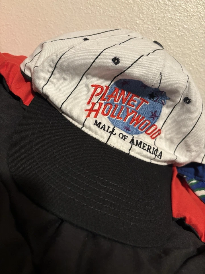 Sombrero Snapback Planet Hollywood Washington D.C. Años 90 De Colección Foto 1 de 1