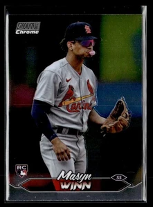 Masyn Winn RC - 2024 Topps Stadium Club Chrome Rookie #264 St. Louis Cardinals - Picture 1 of 2