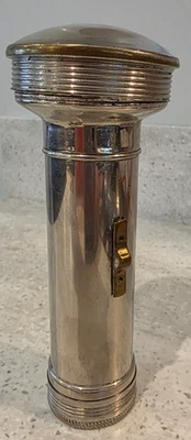 Linterna Antigua Lente Eveready "Walleye" 6 1/8" Limpia Foto 1 de 3