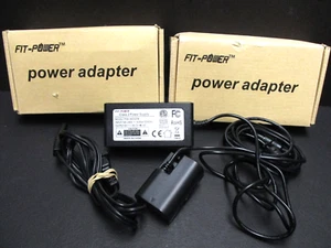 F1TP ACK-E6 AC Power Supply Adapter  Canon EOS 90D 80D 7D 5D MKIII & R MODELS - Picture 1 of 3