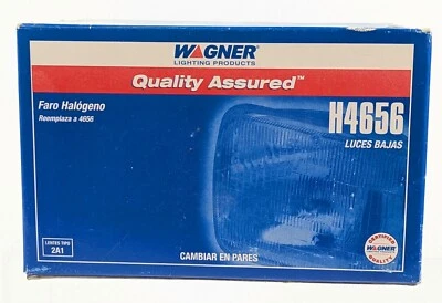 Faro de haz sellado Wagner 4656 12 voltios cuadrado nuevo de stock para coche camión haz bajo Foto 1 de 4
