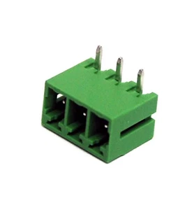 10pc Header Pluggable Terminal Block Socket 3P 8A300V 3.81mm ECH381R-03P DINKLE - Picture 1 of 5
