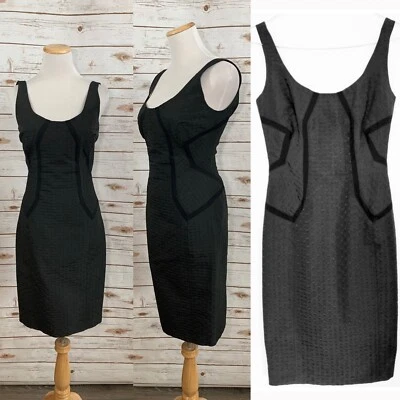 DVF Diane von Furstenberg Tonia Wool Blend Polka Dot Sheath Dress Size 4 $425 - Image 1 of 4