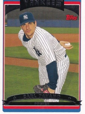 2006 Topps New York Yankees #NYY13  Carl Pavano New York Yankees Baseball Card - Image 1 of 2