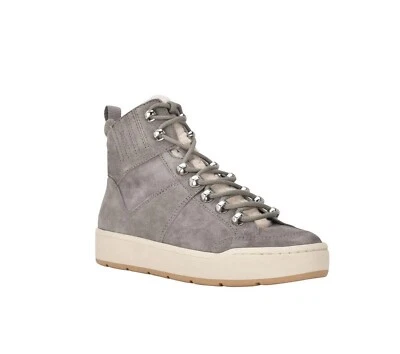 Marc Fisher Mally Botas Altas Gamuza Piel de Oveja Zapatilla Plataforma Suela Tallas 6-9 Foto 1 de 4