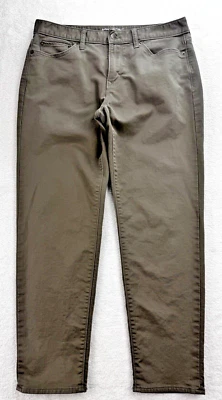 Pantalones de mezclilla Banana Republic Traveler para hombre 33 marrón (Rocky Grnd) Washwell ajuste deportivo Foto 1 de 4