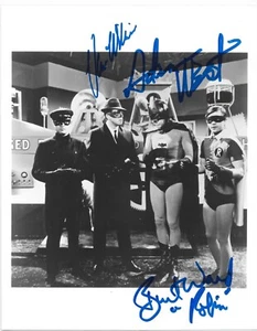 Adam West Burt Ward Van Williams signiert 8x10 - Batman Green Hornet JSA COA - Bild 1 von 2
