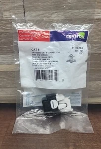 61110-RE6 Leviton eXtreme Cat 6 QuickPort-Buchse, schwarz - Bild 1 von 2