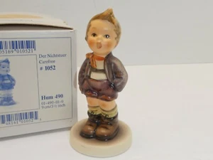 Goebel HUMMEL Germany 3.75" Figurine #490 CAREFREE First Issue MIB COA - Picture 1 of 6