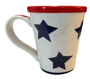 Celebrate America- 4th of July Stars Coffee Mug cup patriotic - Picture 1 of 4